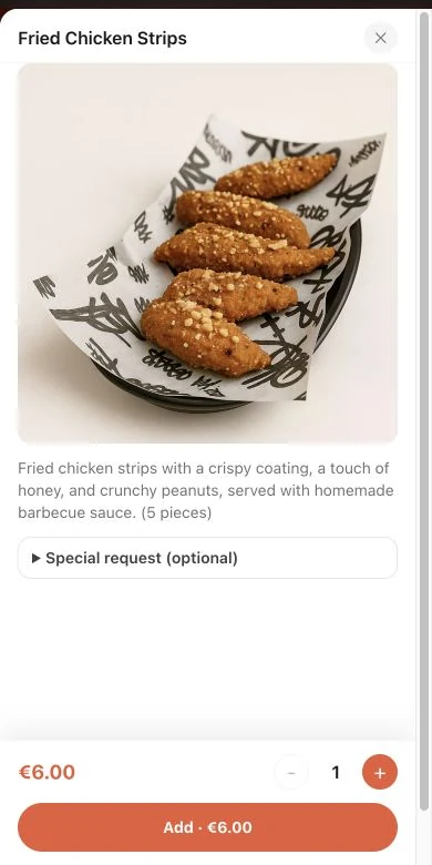 QR Code Ordering System for Restaurants